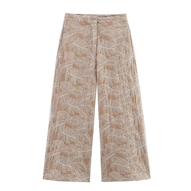 unisex modern outfit vestoraa two pieces pants sets embroidery - daily wear garment with neutral design detail (USA)