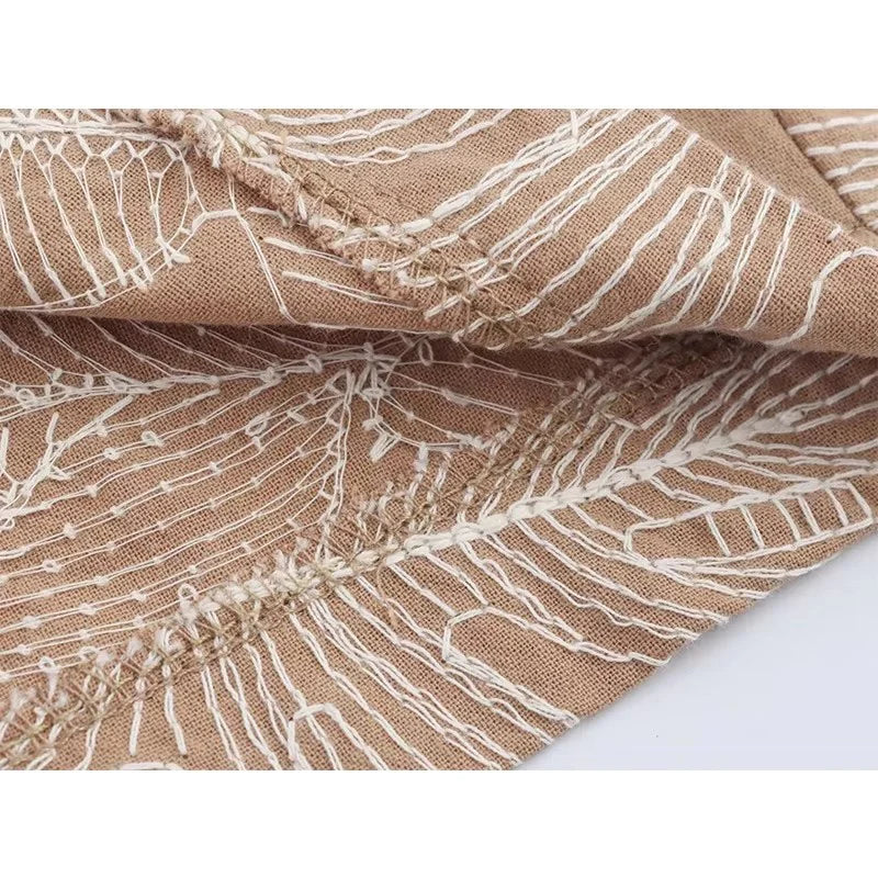 vestoraa two pieces pants sets embroidery outfit 6 - modern unisex garment with precision (USA)