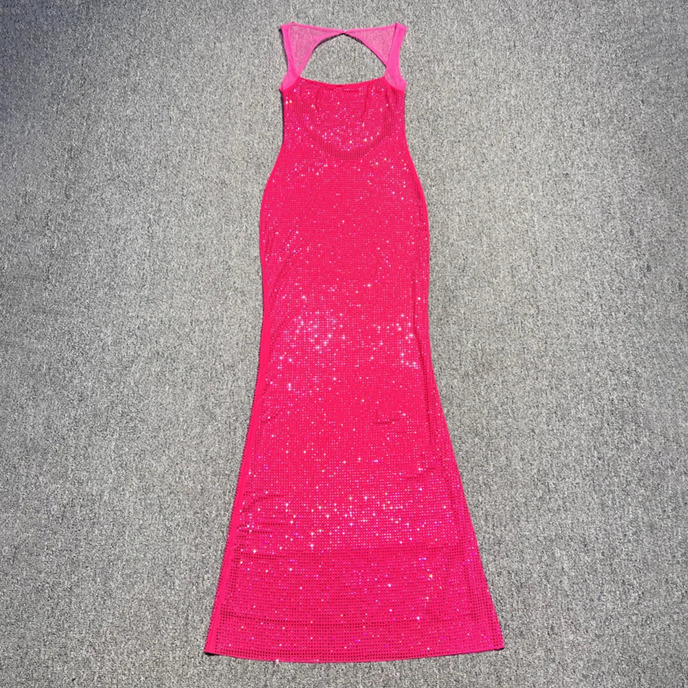 vestoraa multi colours backless shiny rhinestones outfit 7 - dress unisex garment with precision (USA)