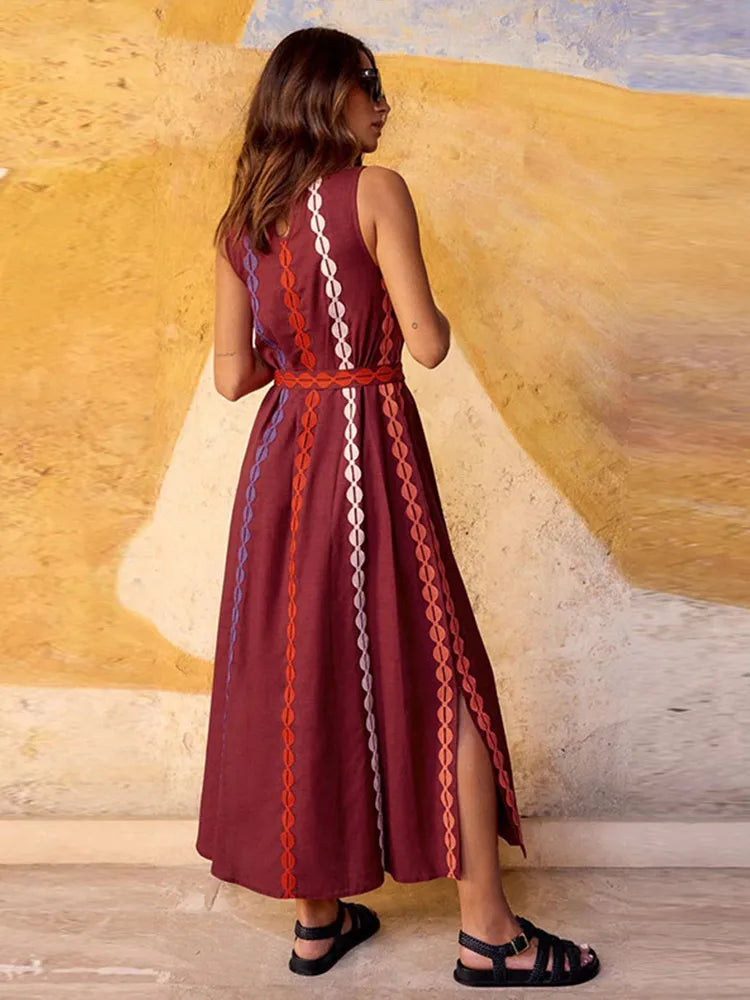 Vestoraa vestoraa patchwork contrast 's dressess solid unisex garment - precision metal outfit (USA)