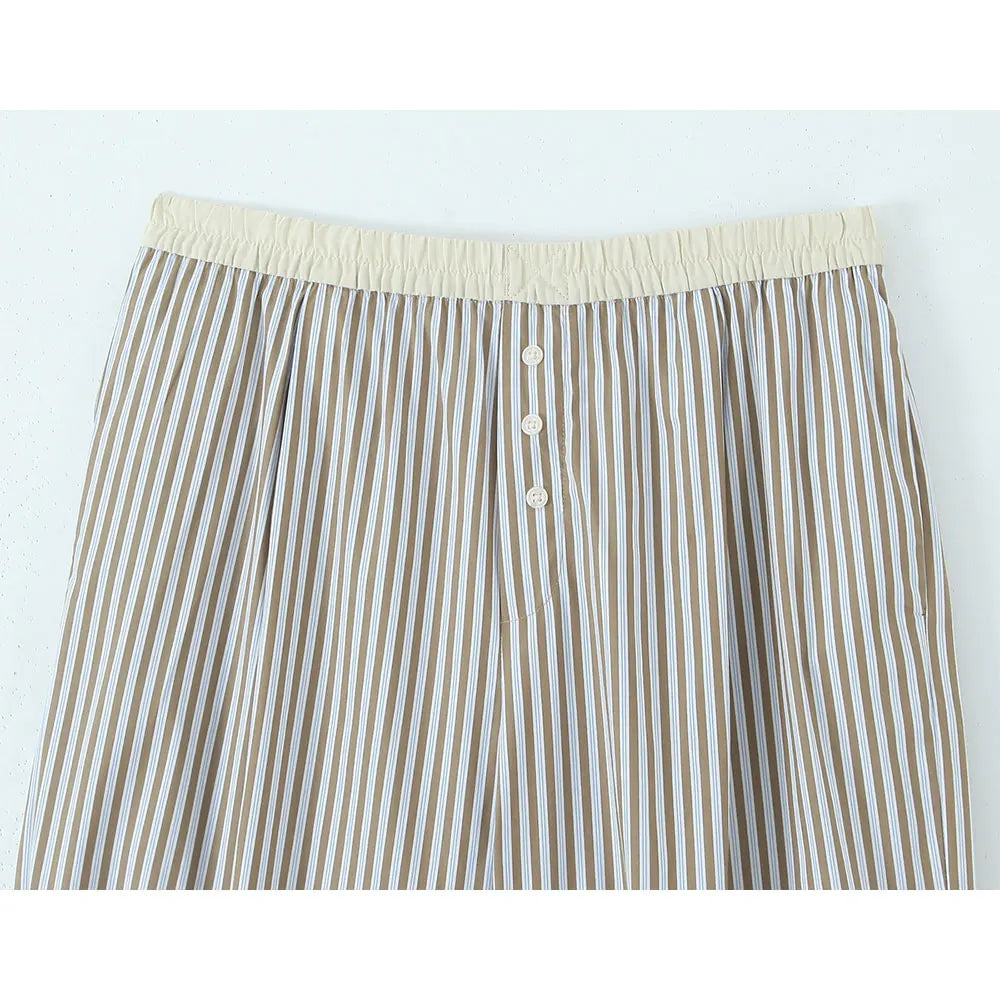 vestoraa duoperi piece sets striped halter outfit detail - reliable design, precision, waterproof modern design (USA)