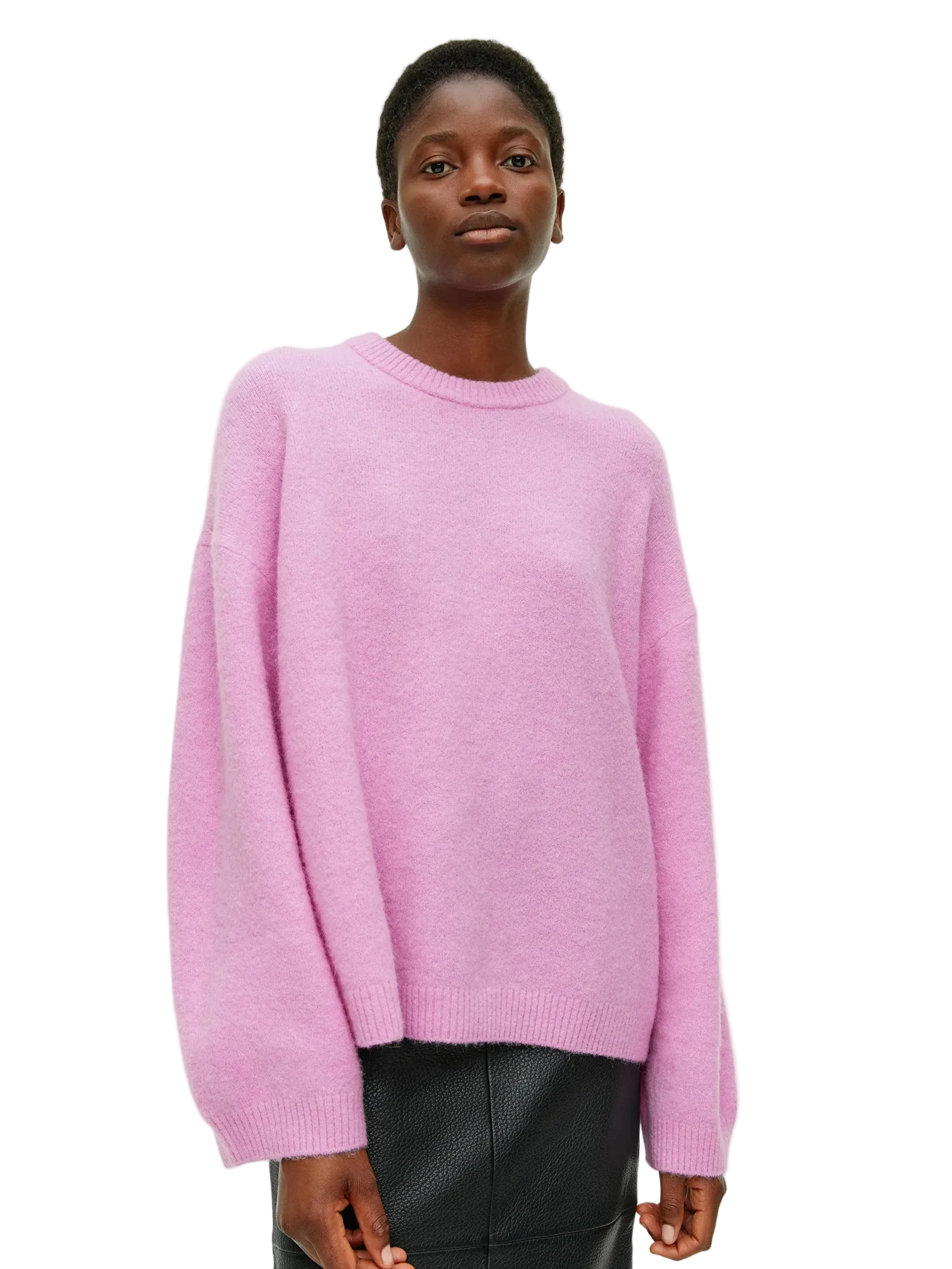 vestoraa hirsionsan basic o neck lantern sleeve sweater outfit 6 - casual unisex garment with precision (USA)