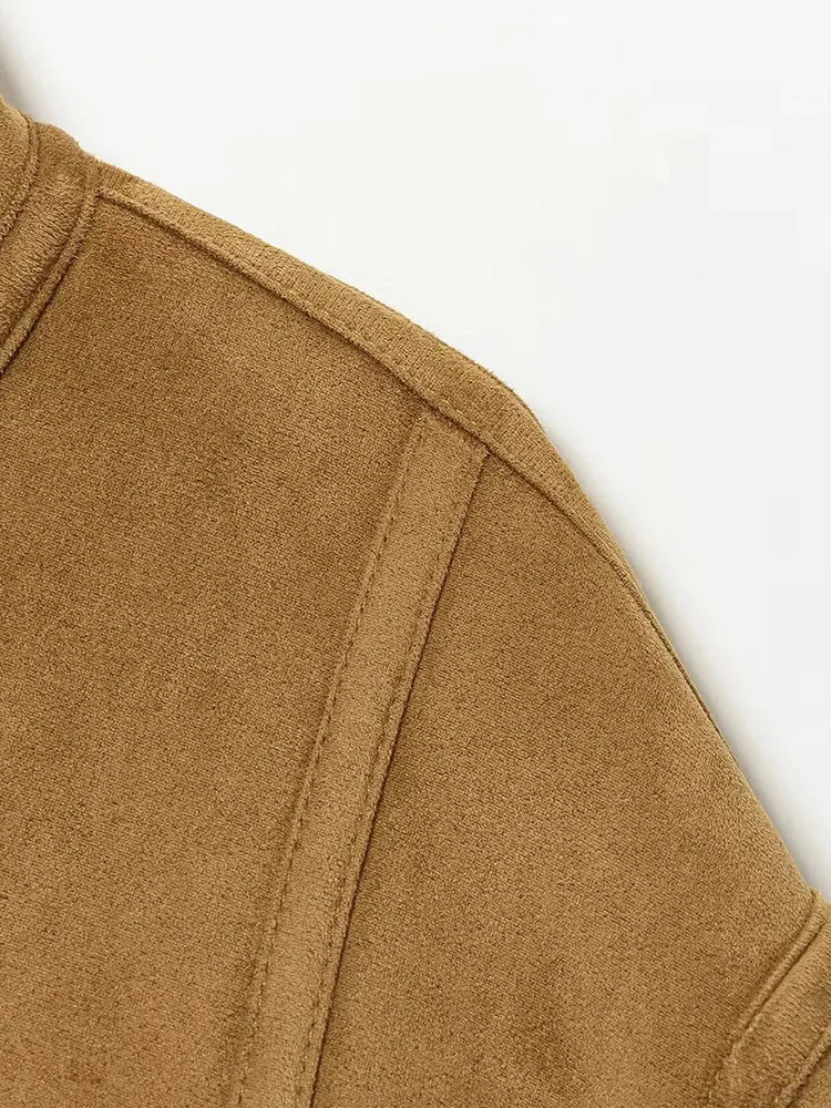 vestoraa double-sided wear lamb velvet coat 's outfit 5 - modern unisex garment with precision (USA)