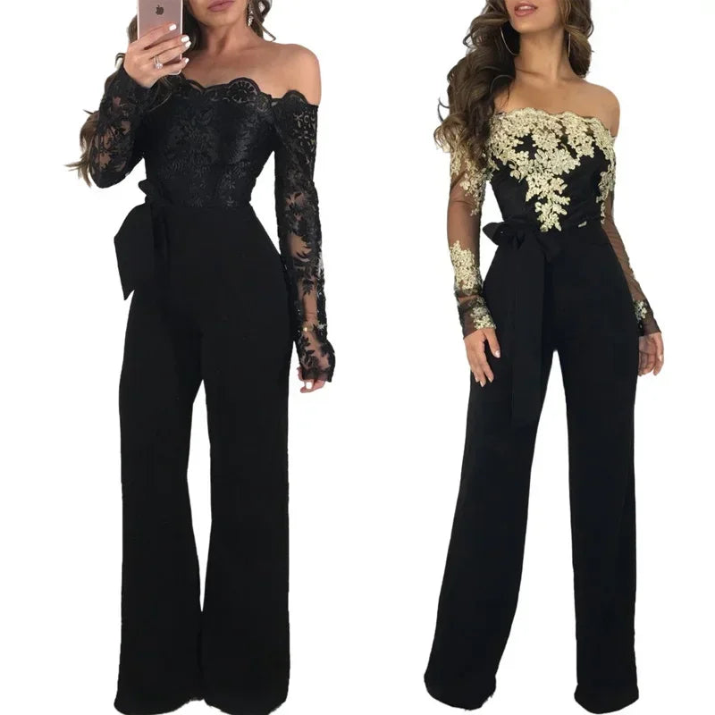 SEGA Official vestoraa appliques lace patchwork jumpsuit sexy unisex garment - precision metal outfit (USA)