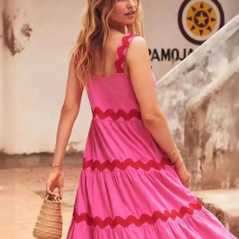 unisex casual outfit vestoraa stripe off-shoulder midi skirt - daily wear garment with neutral design detail (USA)