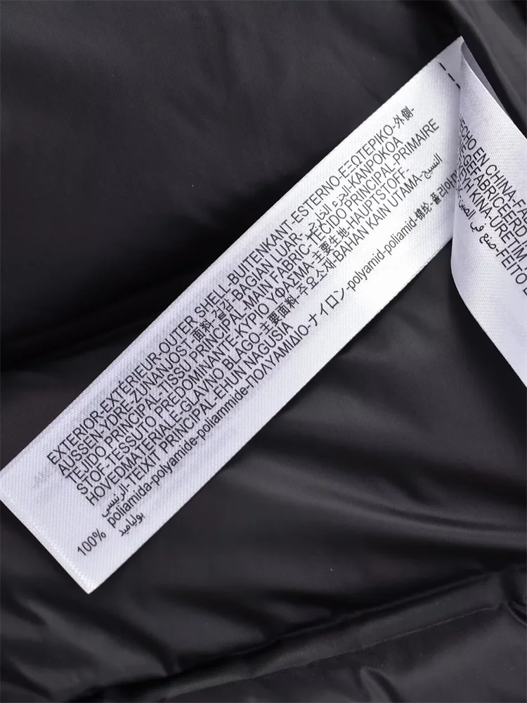 vestoraa kar&otza / 's stand up collar splicing outfit 5 - modern unisex garment with precision (USA)