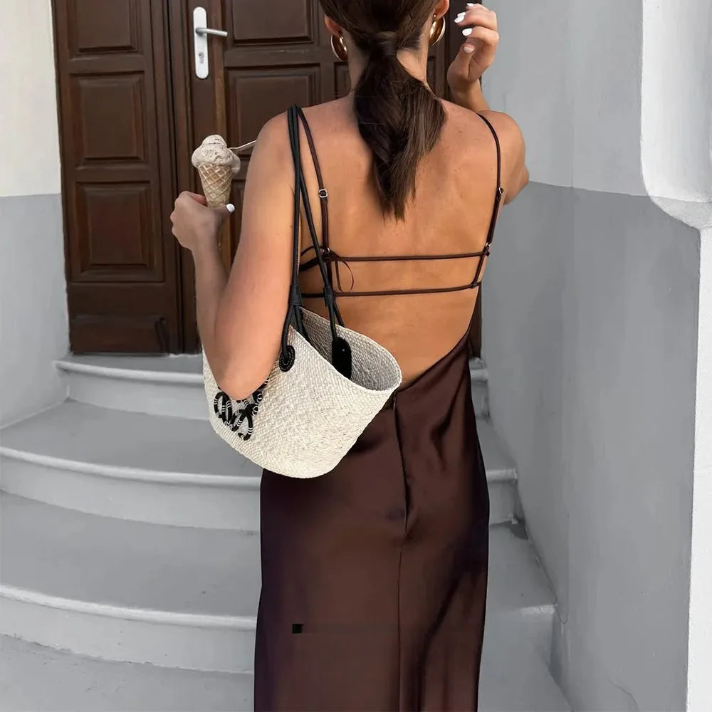 vestoraa kondala sexy chic satin party dress v neck outfit 7 - dress unisex garment with precision (USA)