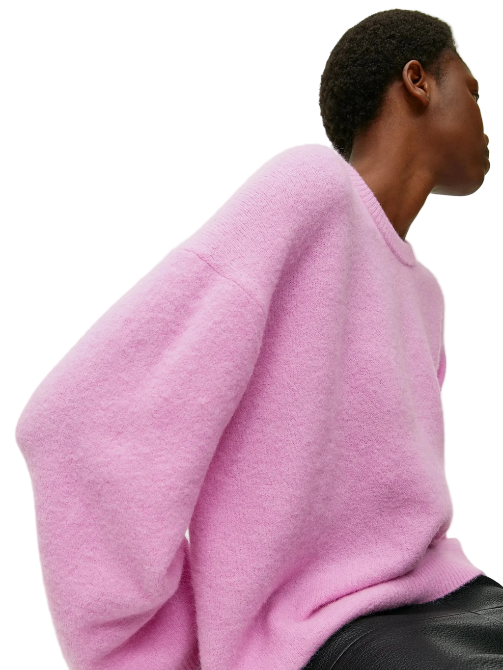 Vestoraa vestoraa hirsionsan basic o neck lantern sleeve sweater unisex garment - precision metal outfit (USA)