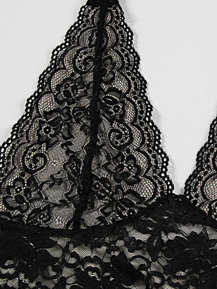 Beyprern Sexy Women's Strap Halter Lace Ankle - Product Image 5