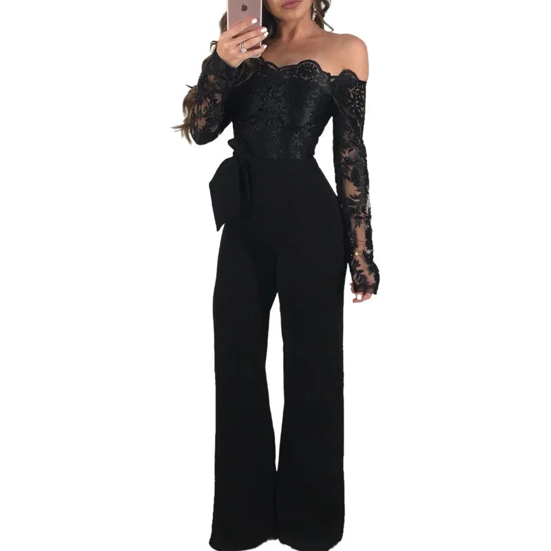vestoraa appliques lace patchwork jumpsuit sexy outfit 12 - modern unisex garment with precision (USA)