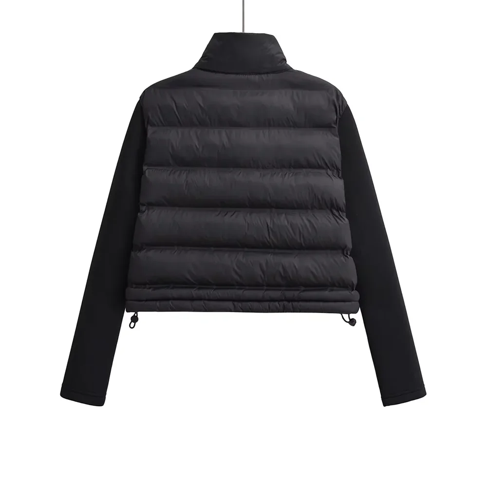 SEGA Official vestoraa kar&otza / 's stand up collar splicing unisex garment - precision cotton outfit (USA)