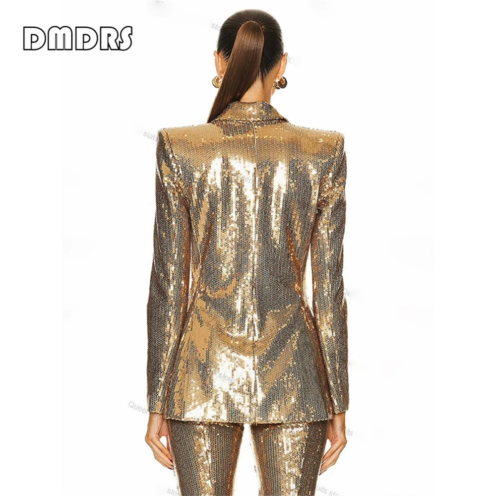 SEGA Official vestoraa dazzling sequined suit set, suoer unisex garment - precision metal outfit (USA)