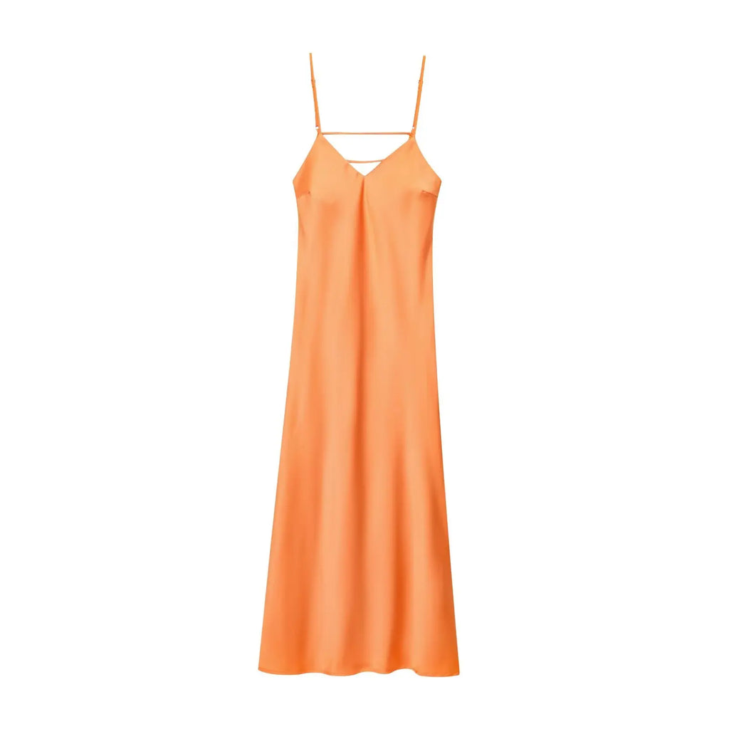 vestoraa kondala sexy chic satin party dress v neck outfit 8 - dress unisex garment with precision (USA)