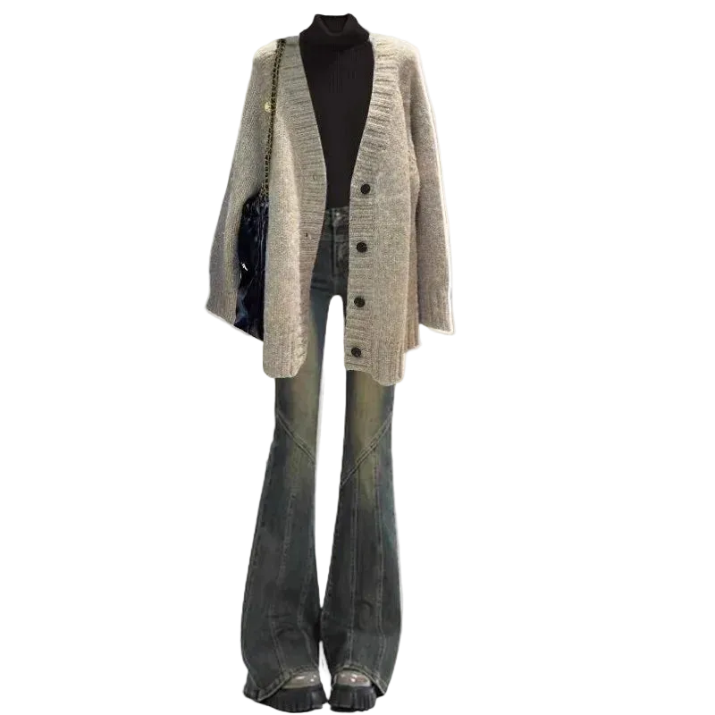 Vestoraa vestoraa 's matching set knitted unisex garment - precision metal outfit (USA)