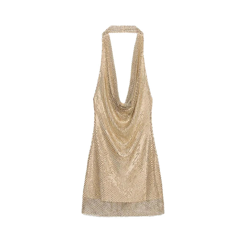 vestoraa chic halter sequined floor-length outfit 8 - dress unisex garment with precision (USA)