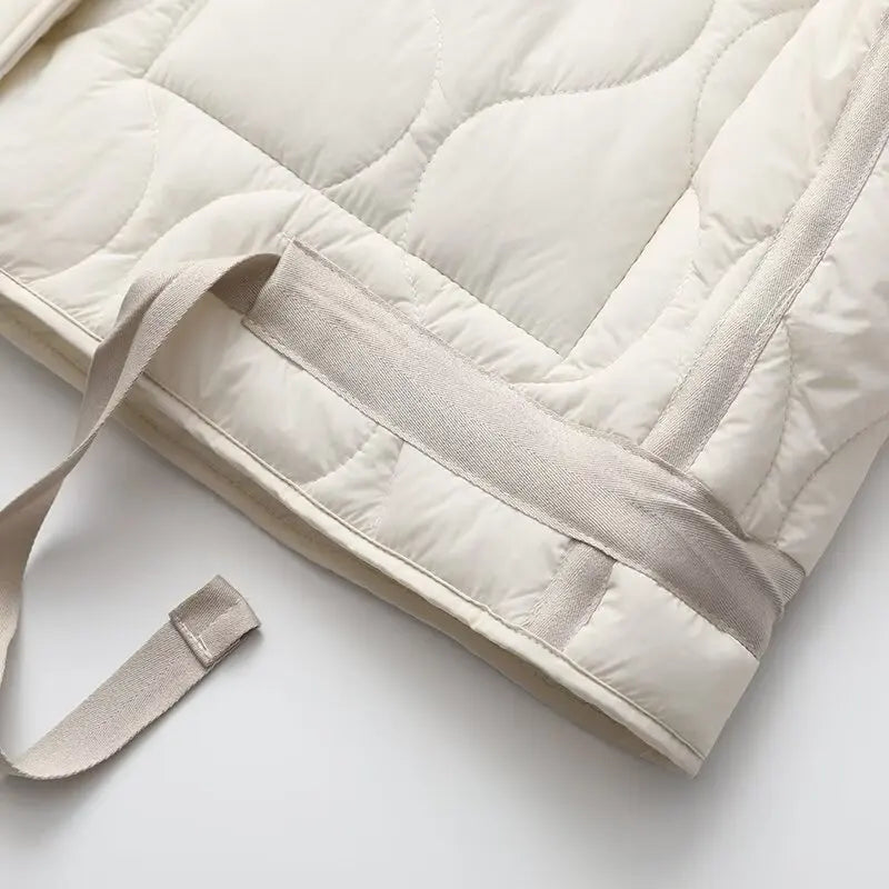 unisex casual outfit vestoraa 's clothing 's stand-up collar quilted - daily wear garment with neutral design detail (USA)